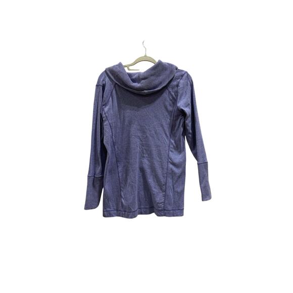 Talbots Lavender Cowl Neck Long Sleeve Top – Size M - Picture 7 of 8